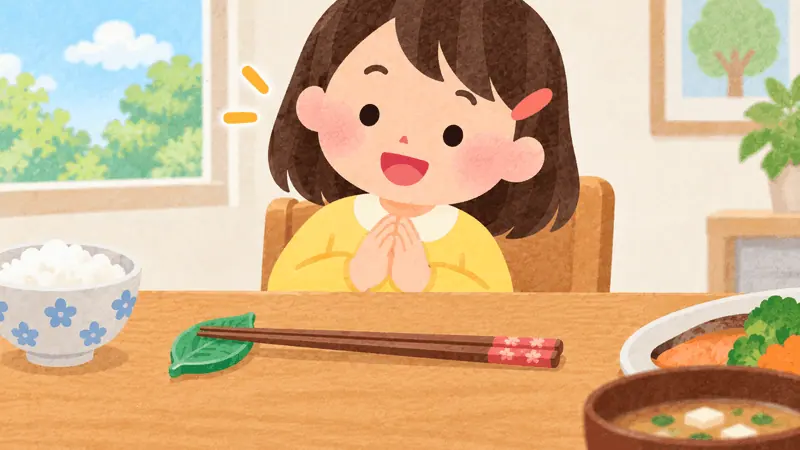 Chopsticks beside a meal