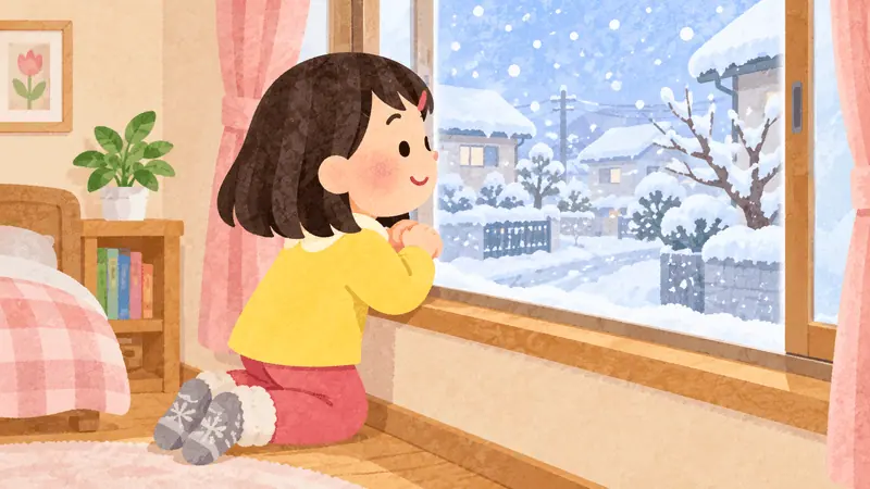 A cold snowy morning